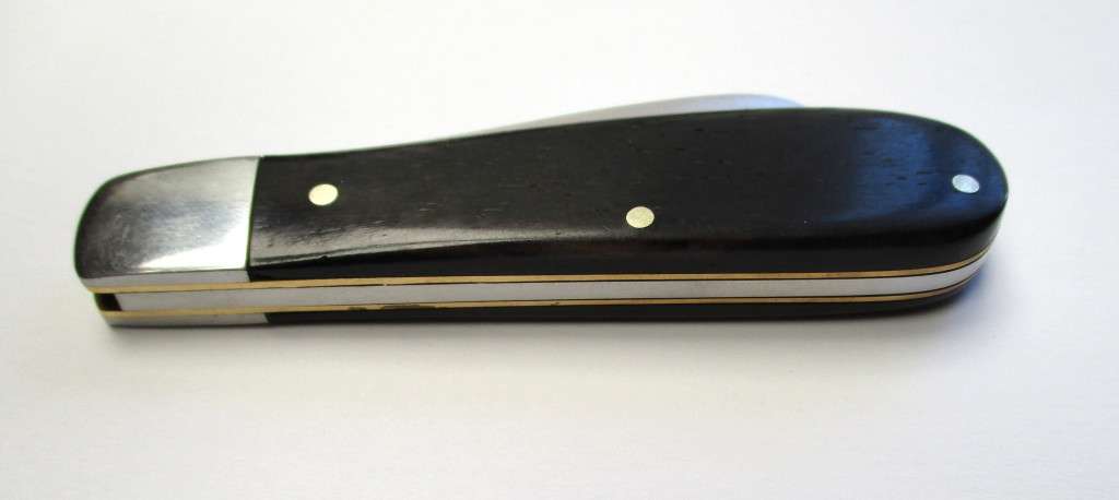 Pocket knife - Tekut - Black bone handle - 7Cr17MoV  Steel