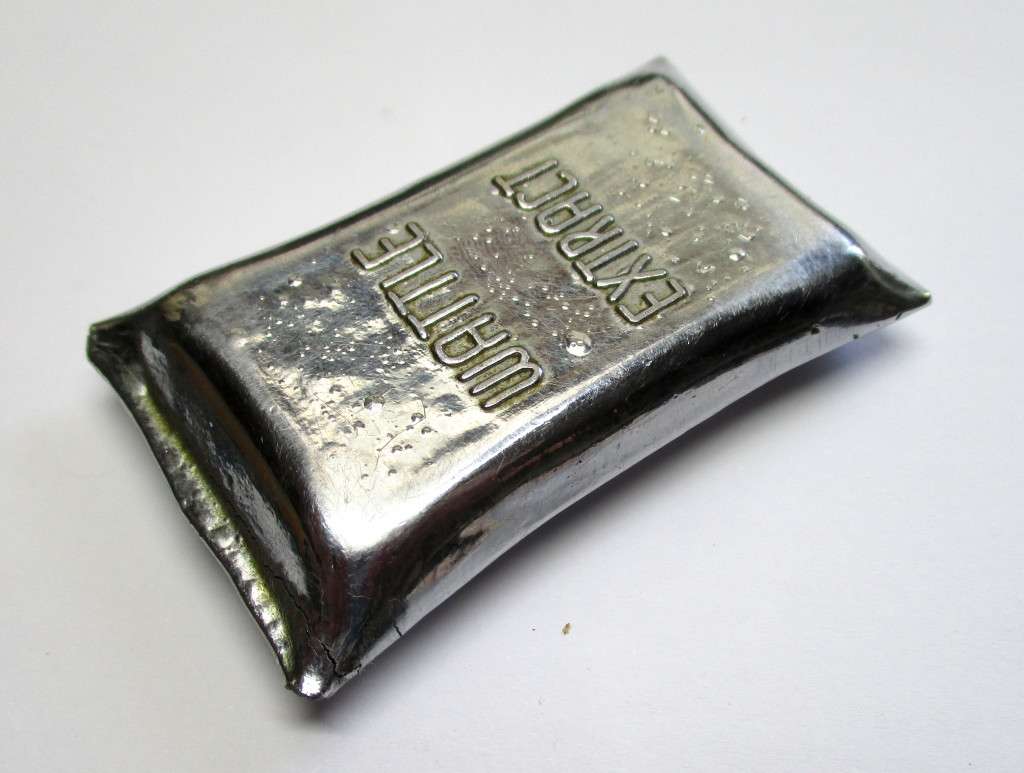 Unusual Union of South Africa Paperweight - COMEC - Natal - Wattle Extract - metal - sack