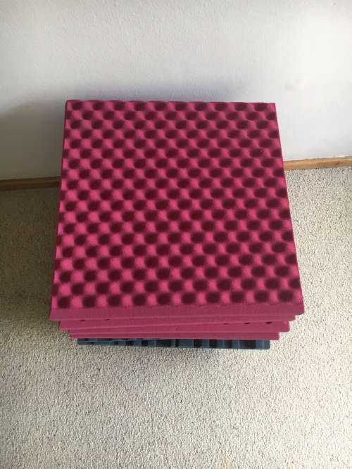 Foamrite Acoustic panels x 8 | Acoustic Treatment | Soundproofing