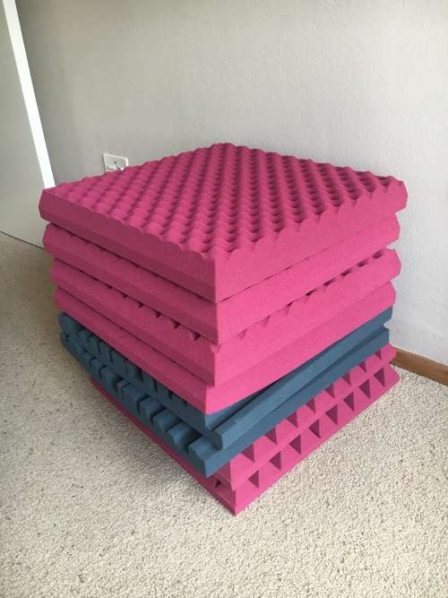 Foamrite Acoustic panels x 8 | Acoustic Treatment | Soundproofing