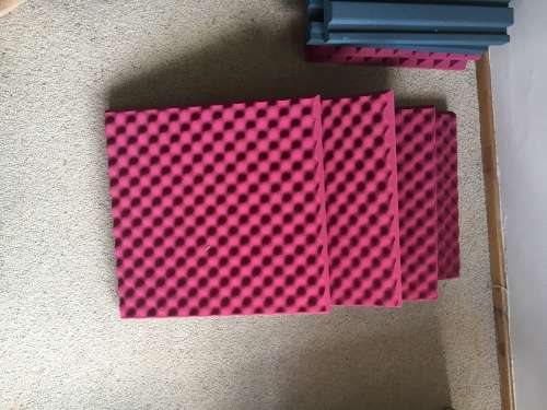 Foamrite Acoustic panels x 8 | Acoustic Treatment | Soundproofing