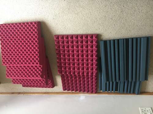 Foamrite Acoustic panels x 8 | Acoustic Treatment | Soundproofing
