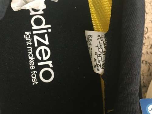 Adidas Adizero running shoes