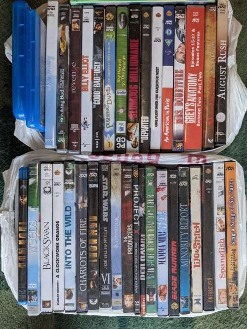 DVD, Blu-ray and PC game collection bundle