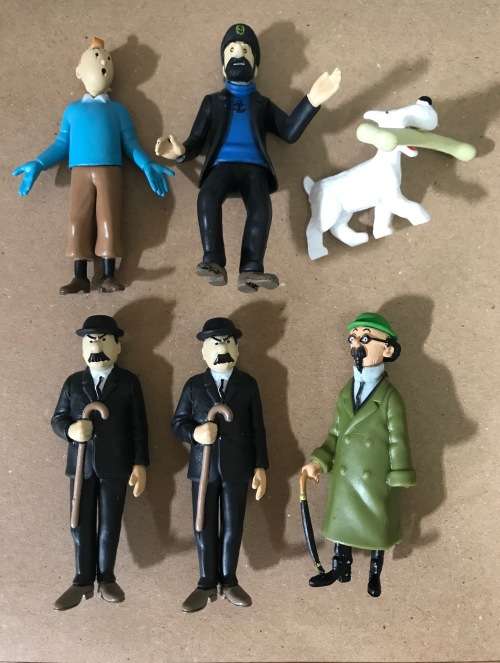 Tintin Figurine Set