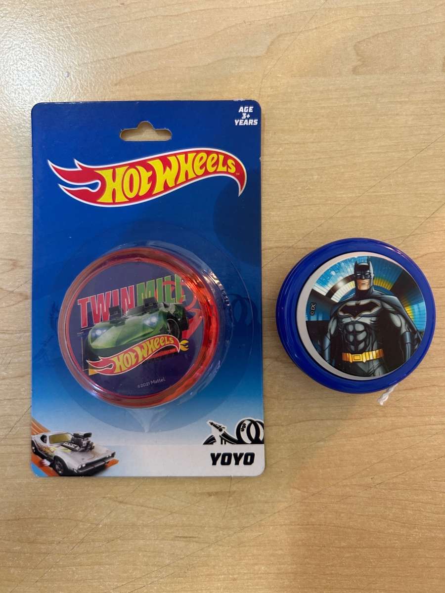 Yoyos Batman and Hot wheels