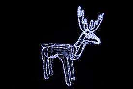 rope light deer Christmas lights