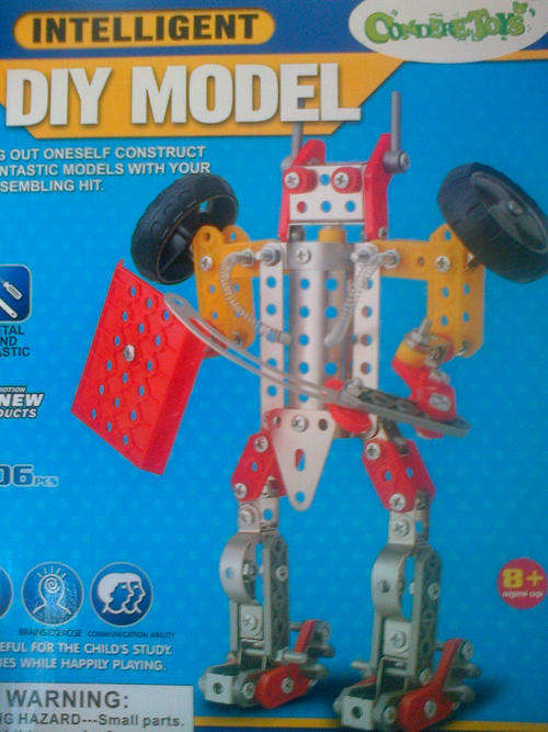 206 pc diy robot  *** develop child's engineering skills ***