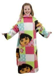 Dora the Explorer sleeved blankets ***3 on auction** perfect for winter!