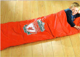 Authentic Liverpool sleeping bag for kids