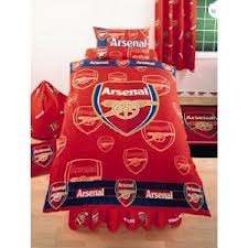 Arsenal single bed and pillow duvet set