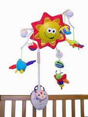 lamaze shine on me musical cot mobile ** remote control**