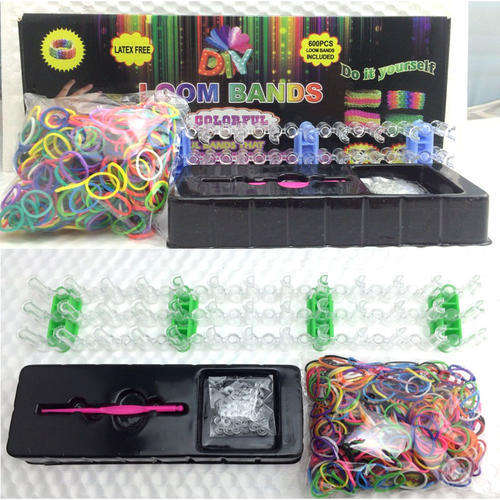 loom band starter kit includes 3300 loom bands , board, s-clips and accessories ***free shipping ***