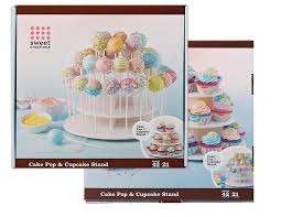 cake pop and cupcake stand  *** 3 on auction***holds 42 cakepops 21 cupcakes as seen on tv