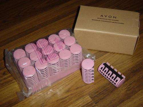 Microwave curlers covered in velvet