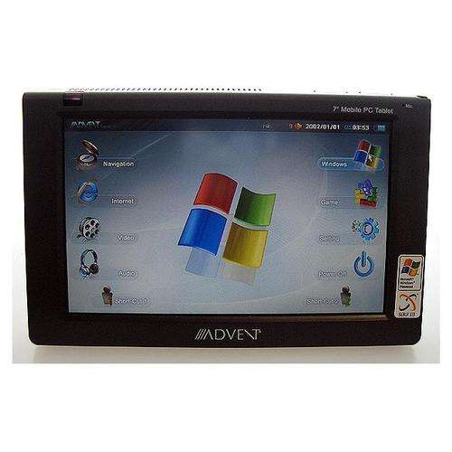 Advent ADV3500PC 7" Tablet PC with built in Portable GPS Navigation + BLUETOOTH+INFRARED+WI-FI+MAP