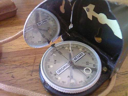 The Original "BEZARD" Self Setting Compass for Military and Tourists