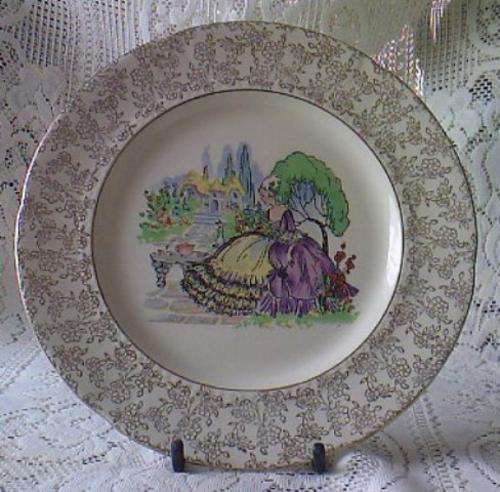 LAVENDER LADY (H&K TUNSTALL, ENGLAND) DISPLAY PLATE