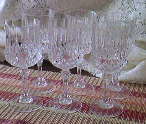 DONâT MISS THIS OPPORTUNITY: 6 LEAD CRYSTAL GLASSES IN EXCELLENT CONDITION.