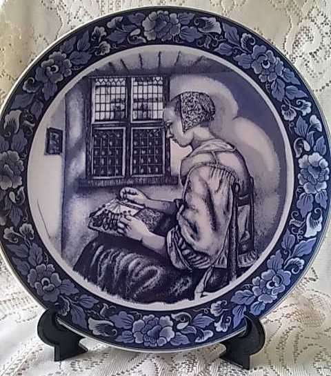 DELFT SPECIAL LIMITED COLLECTORS' EDITION : 'THE LACE MAKER' (DE OUDE MOLEN FABRIEK)