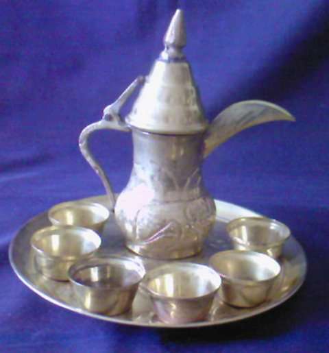 8-pc IRAQI BRASS SET