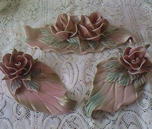 3pc CERAMIC CENTRE PIECE / DECORATION