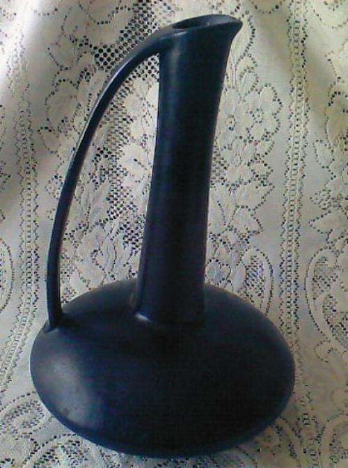 LARGE, ELEGANT GRECIAN-STYLE POTTERY JUG, MADE IN AUSTRIA