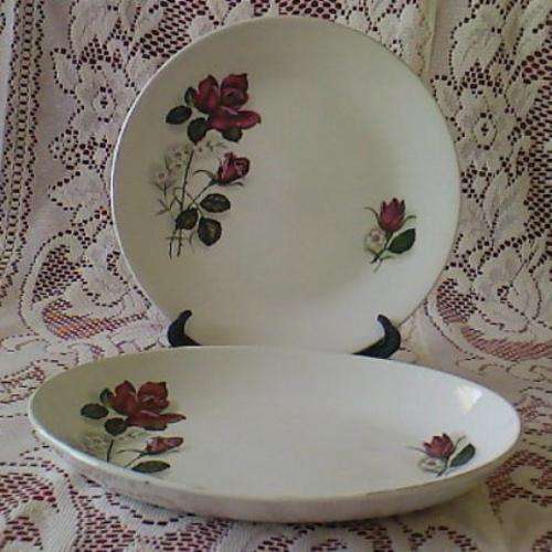 2 X 'H AYNSLEY' SIDE PLATES (c1946)