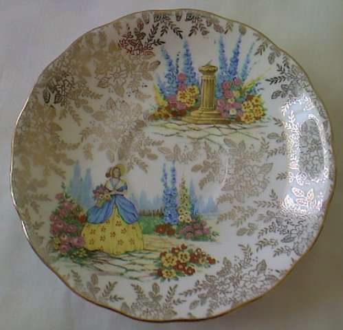 BEAUTIFUL COLCLOUGH SAUCER, IN EXCELLENT CONDITION