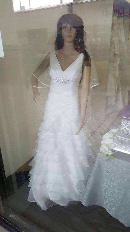 Trumpet Style Tule Gown