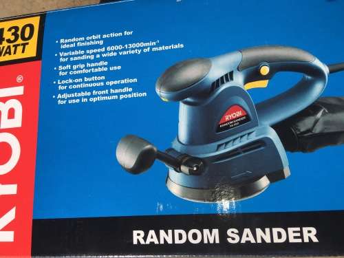 Ryobi random sander