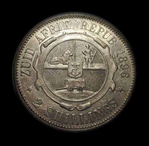 1896 ZAR Kruger Silver Florin (Two Shillings) (2S)