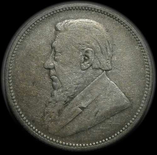 1894 ZAR Kruger Silver Florin (2S)