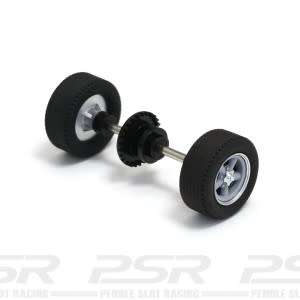 MRRC Cheetah axle kit [Frt & RR axles, w/ tyres]