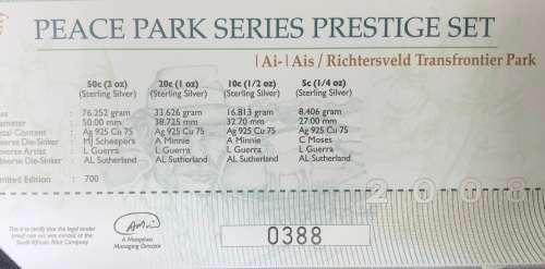 Peace Park Prestige set