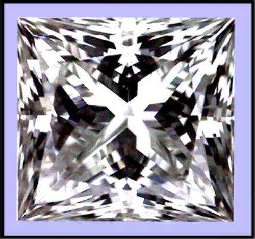 0.05CT PRINCESS CUT GENUINE DIAMONDS ON AUCTION