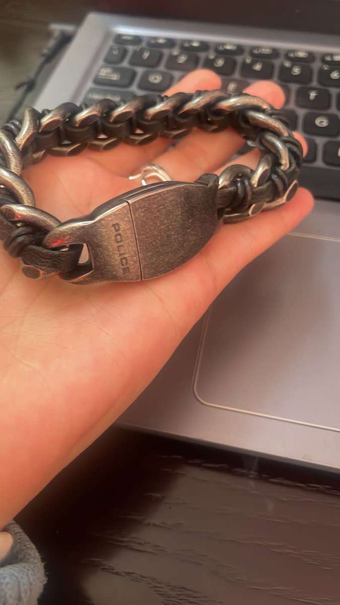 POLICE MENS BRACELET 25600BSE-01-S