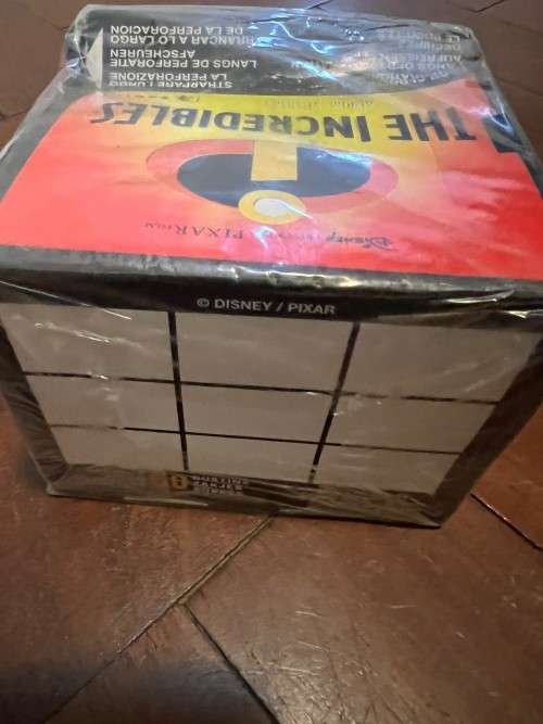 The Incredibles Box 50 Packets Stickers Disney Panini - Sealed