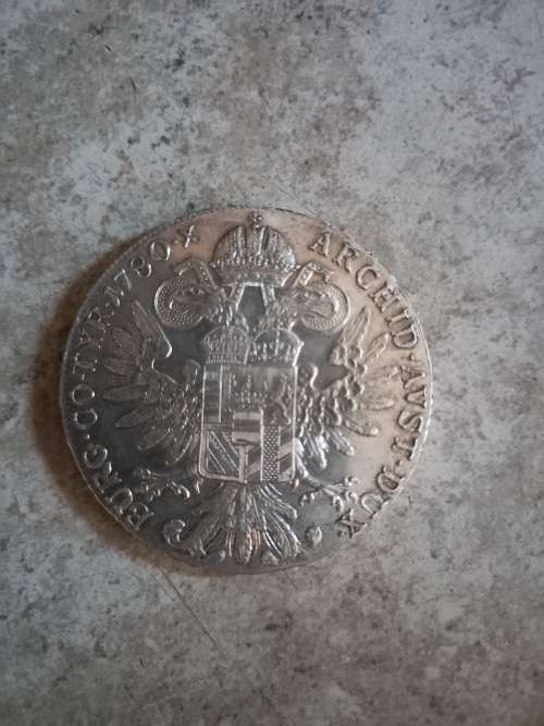 1780 sf thaler silver coin(83%)