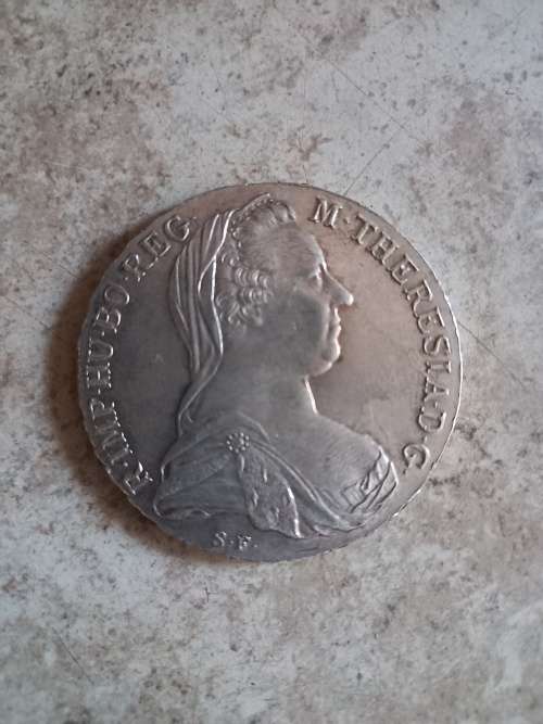 1780 sf thaler silver coin(83%)