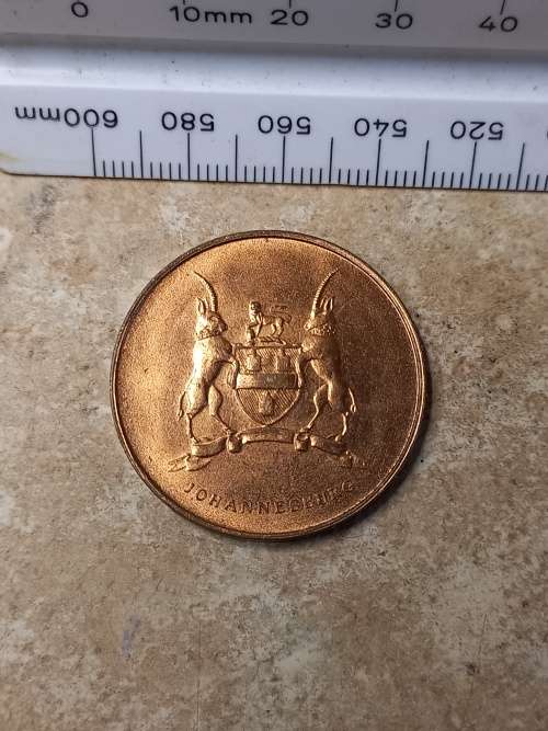 Johannesburg medal