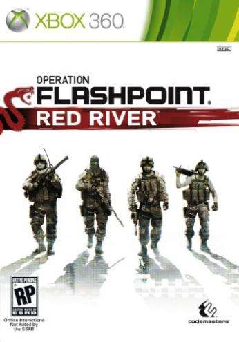 XBOX 360 GAME - OPERATIONS FLASHPOINT, RED RIVER  - GOOD AS NEW