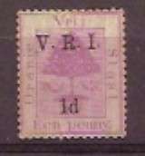 ORANGE FREE STATE 1 PENNY STAMP USED