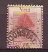 ORANGE FREE STATE 1/2 PENNY STAMP USED