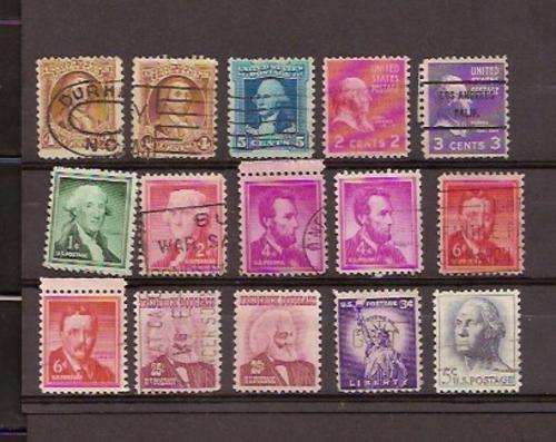 US STAMPS USED