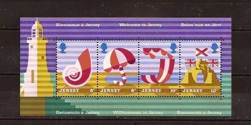 JERSEY MINI SHEET MNH