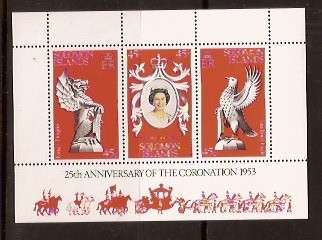 SOLOMON ISLANDS MINI SHEET MNH