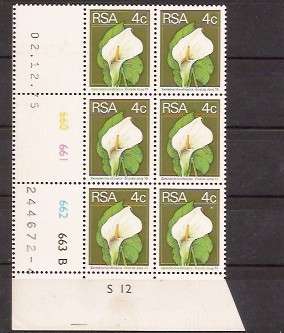 RSA BLOCK B MNH