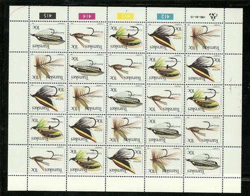 TRANSKEI FULL SHEET MNH