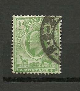ORANGE RIVER COLONY 1/2d STAMP USED
